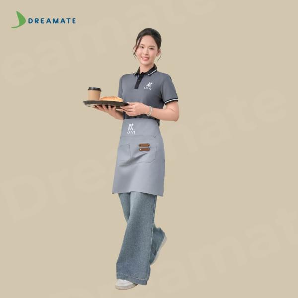 BST Áo polo x tạp dề ngắn