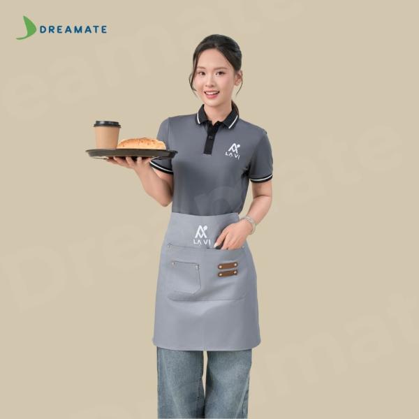 BST Áo polo x tạp dề ngắn