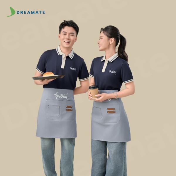 BST Áo polo x tạp dề ngắn