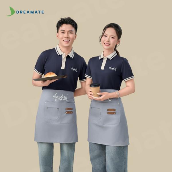BST Áo polo x tạp dề ngắn