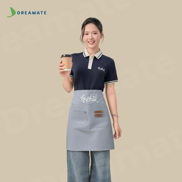 BST Áo polo x tạp dề ngắn
