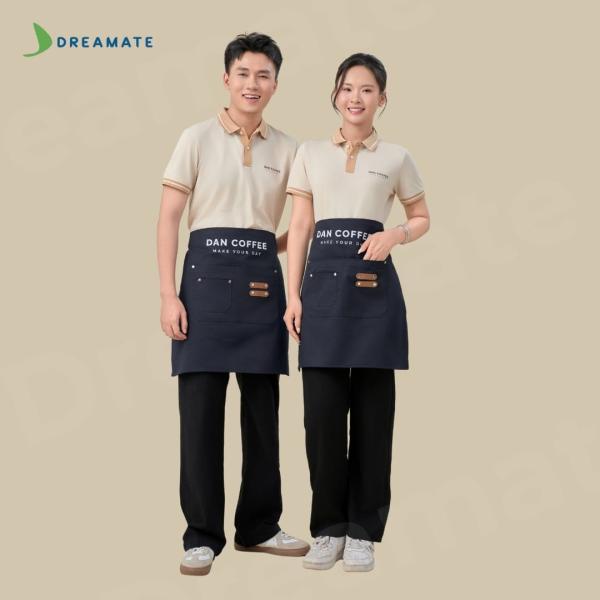 BST Áo polo x tạp dề ngắn