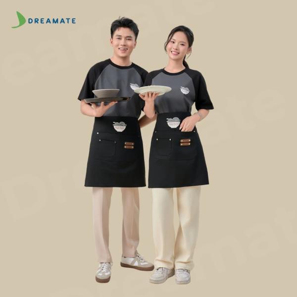 BST Áo raglan x tạp dề ngắn