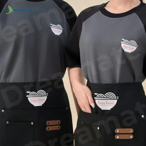 BST Áo raglan x tạp dề ngắn