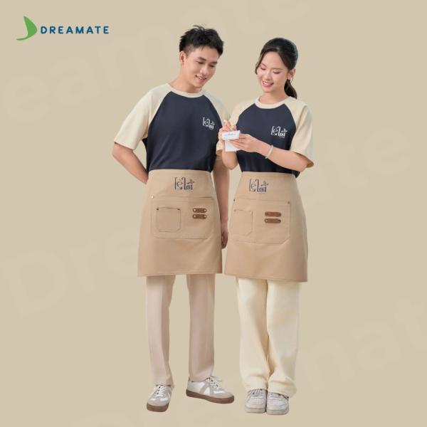 BST Áo raglan x tạp dề ngắn