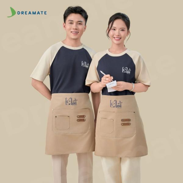 BST Áo raglan x tạp dề ngắn