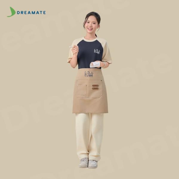 BST Áo raglan x tạp dề ngắn