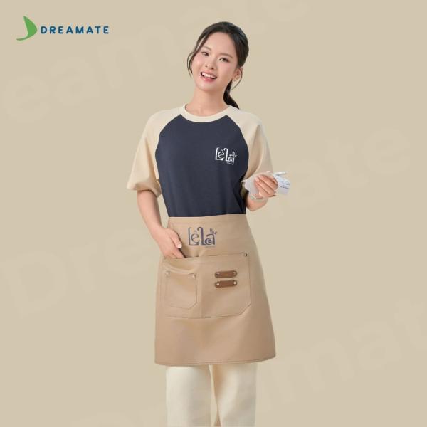 BST Áo raglan x tạp dề ngắn