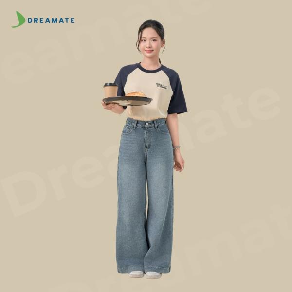 BST Áo raglan x tạp dề ngắn