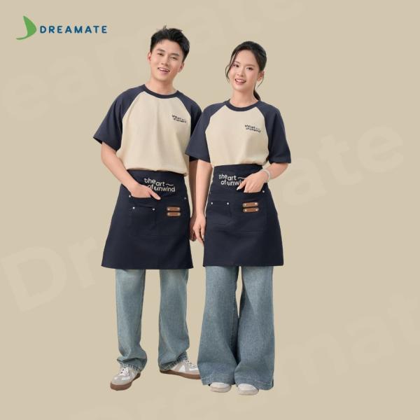 BST Áo raglan x tạp dề ngắn