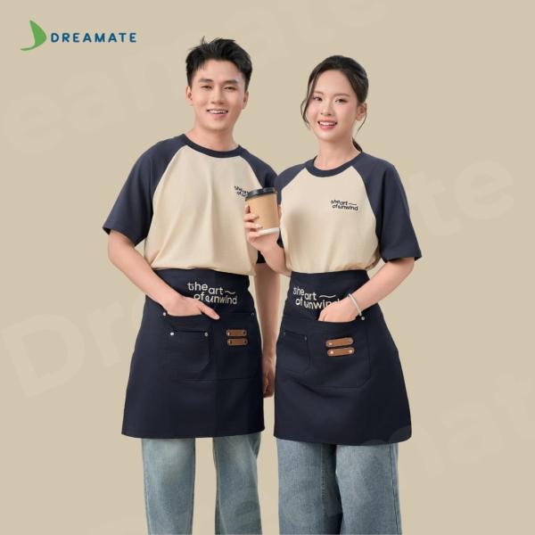 BST Áo raglan x tạp dề ngắn