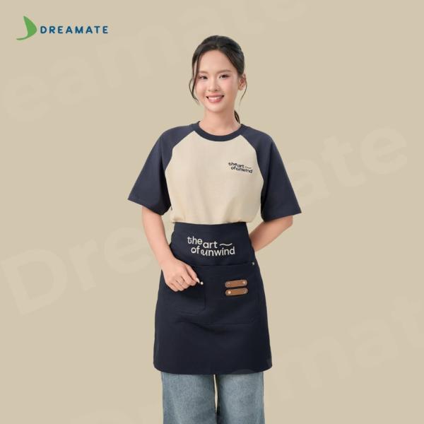 BST Áo raglan x tạp dề ngắn