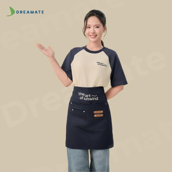 BST Áo raglan x tạp dề ngắn