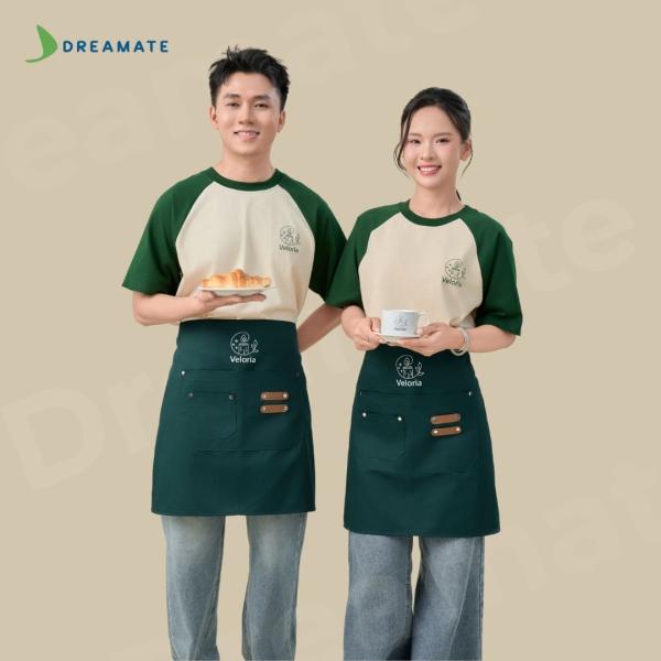 BST Áo raglan x tạp dề ngắn
