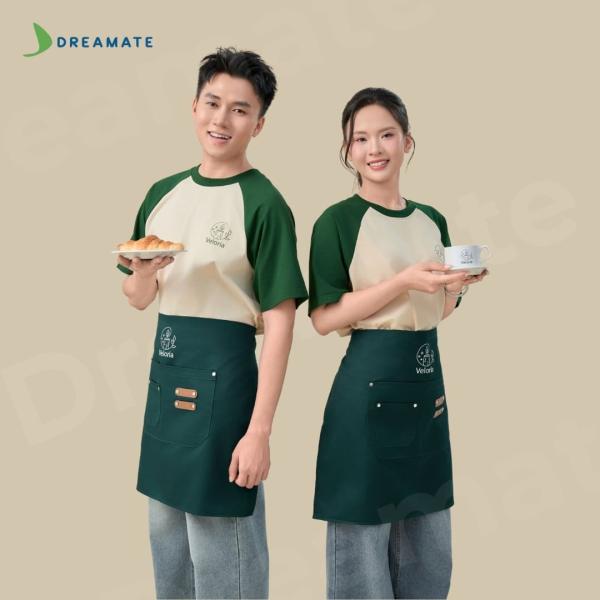 BST Áo raglan x tạp dề ngắn