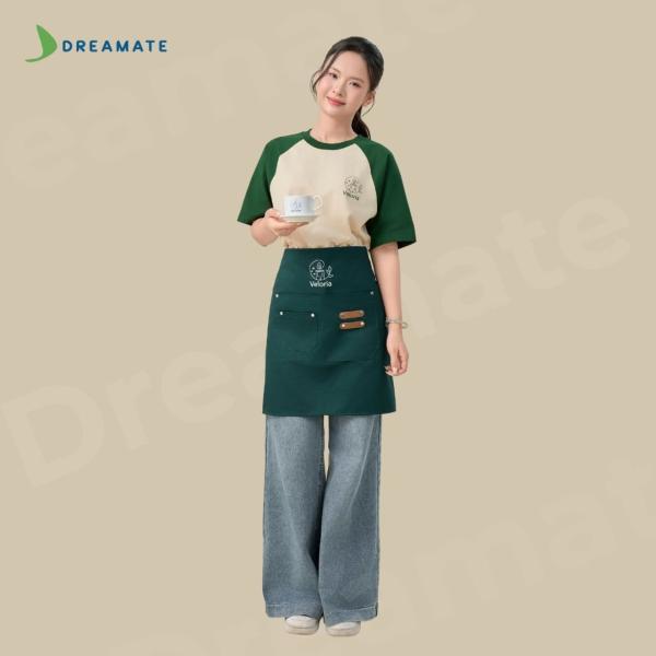 BST Áo raglan x tạp dề ngắn