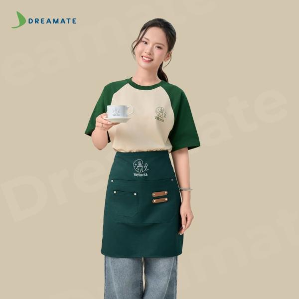 BST Áo raglan x tạp dề ngắn