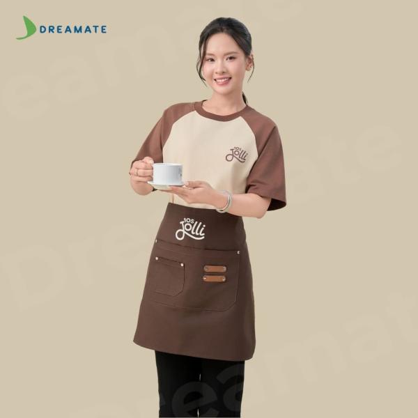 BST Áo raglan x tạp dề ngắn