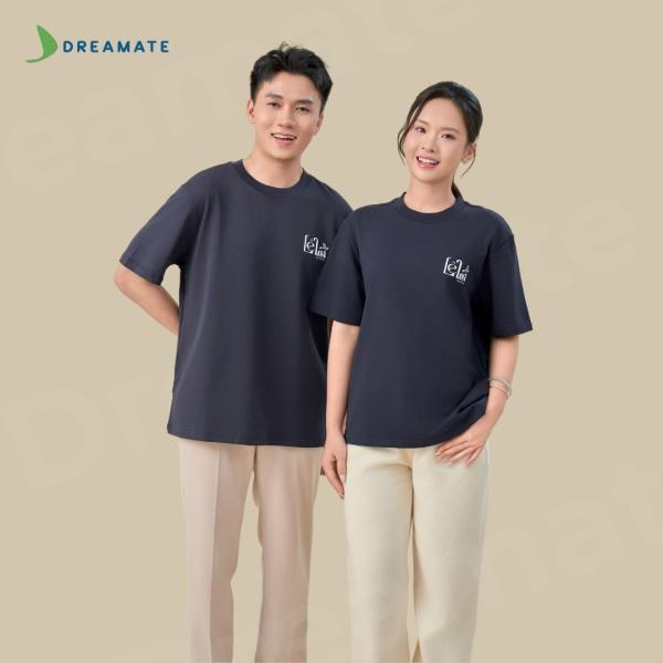 BST Áo thun trơn x tạp dề ngắn