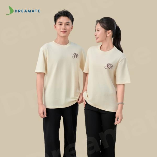 BST Áo thun trơn x tạp dề ngắn