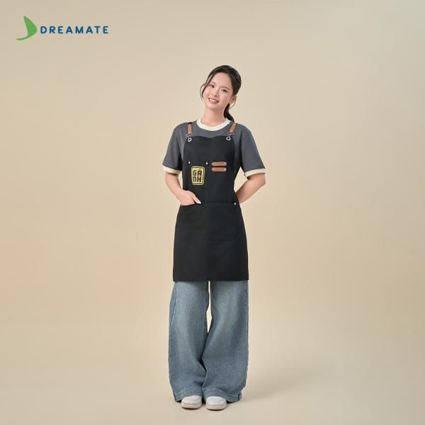 BST Áo phối cổ x tạp dề dài