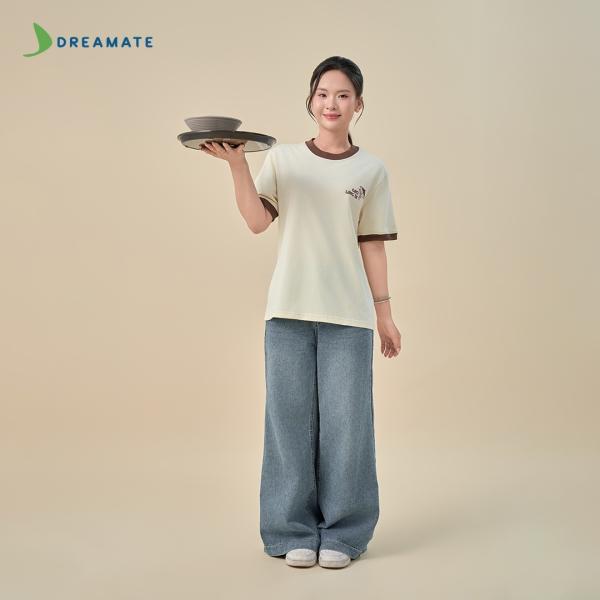 BST Áo phối cổ x tạp dề dài