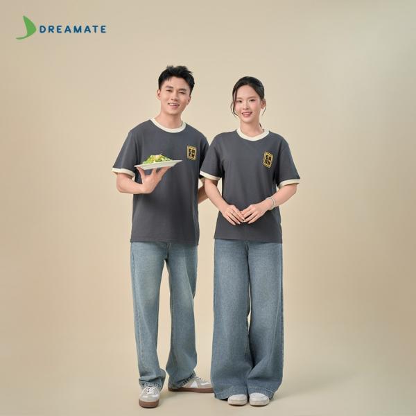 BST Áo phối cổ x tạp dề dài