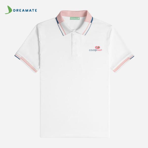 Áo polo đồng phục siêu thị Coop Mart
