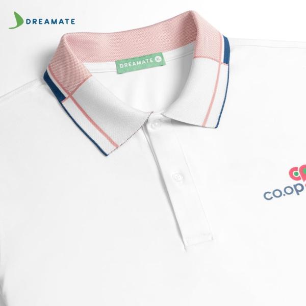 Áo polo đồng phục siêu thị Coop Mart