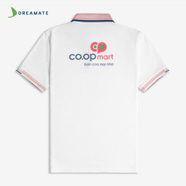 Áo polo đồng phục siêu thị Coop Mart