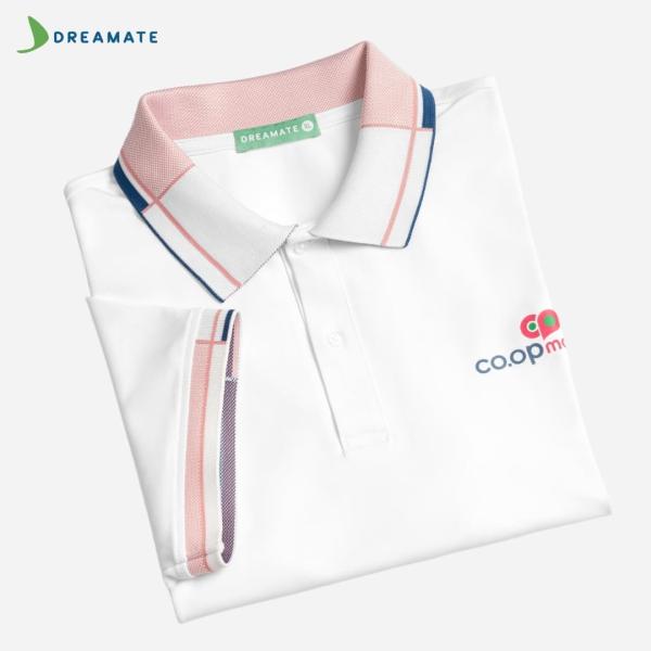 Áo polo đồng phục siêu thị Coop Mart