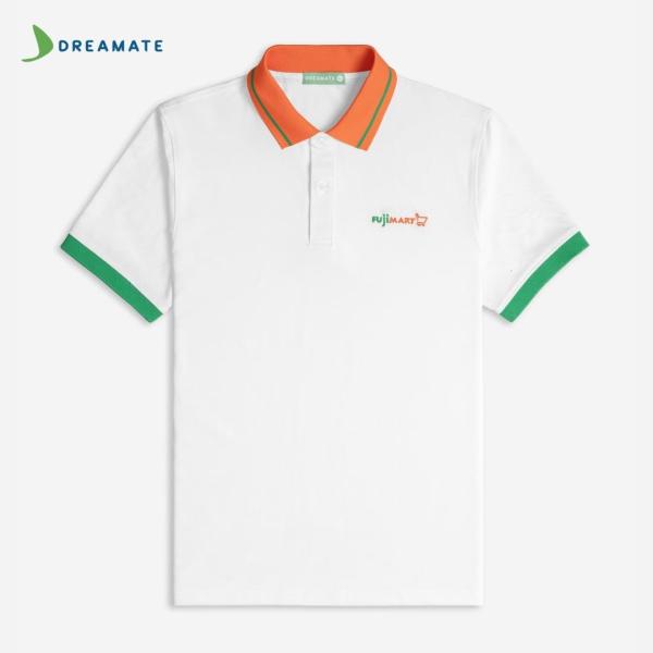 Áo polo đồng phục siêu thị Fujimart