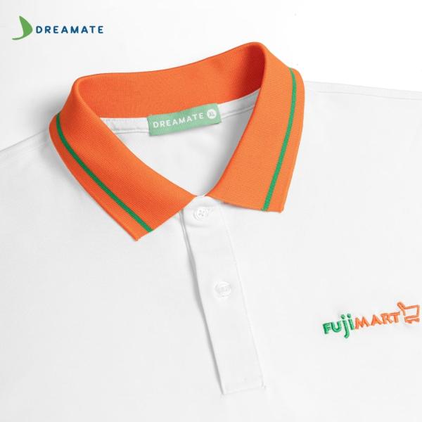 Áo polo đồng phục siêu thị Fujimart