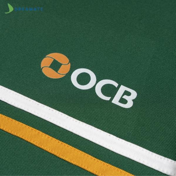 Áo polo đồng phục xanh OCB