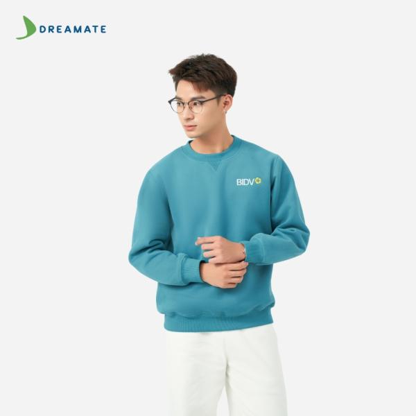 Áo sweater đồng phục xanh BIDV