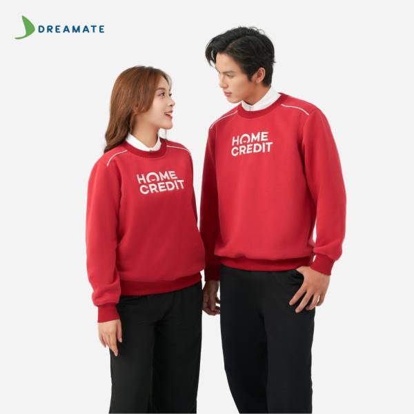 Áo sweater đồng phục Home Credit