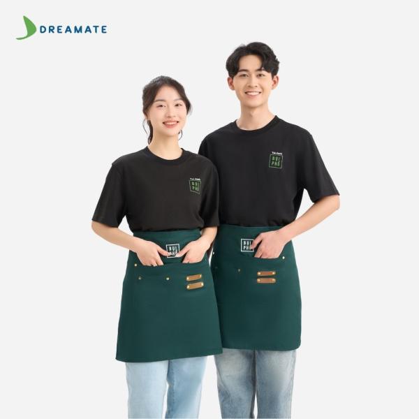 Đồng phục quán Bụi Phố đen xanh