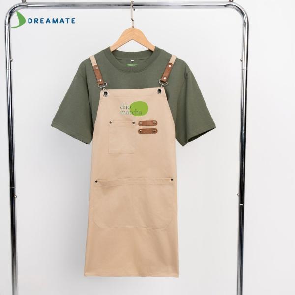 Đồng phục quán Đảo Matcha màu xanh