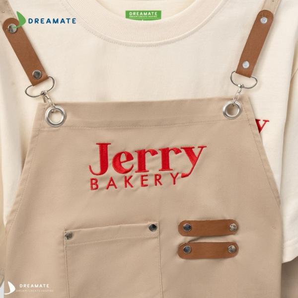 Đồng phục quán Jerry Bakery màu be