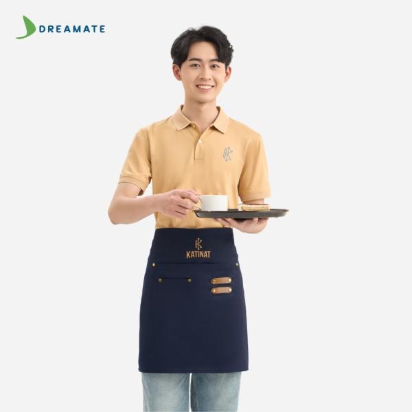 Đồng phục quán cafe Katinat vàng xanh