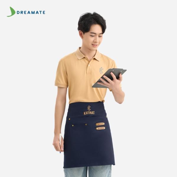 Đồng phục quán cafe Katinat vàng xanh