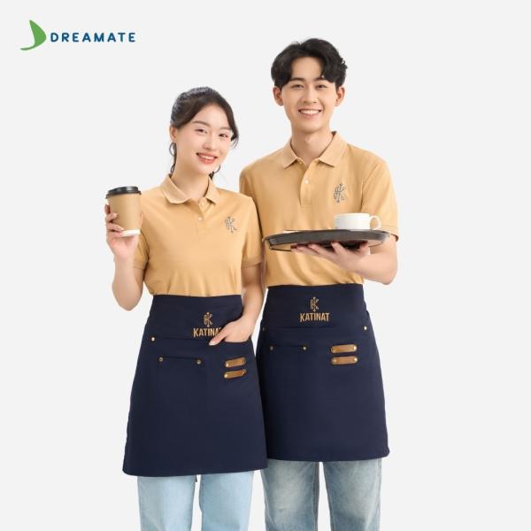 Đồng phục quán cafe Katinat vàng xanh