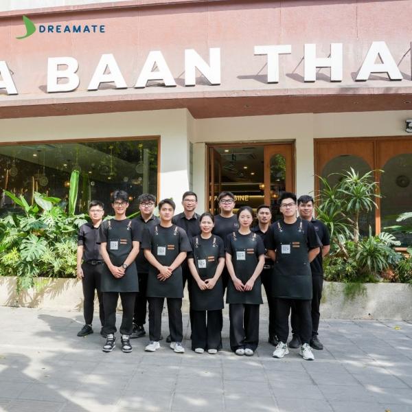 Tạp dề đồng phục nhà hàng Krua Baan Thai