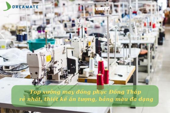 Top xưởng may đồng phục Đồng Tháp rẻ nhất, thiết kế ấn tượng, bảng màu đa dạng