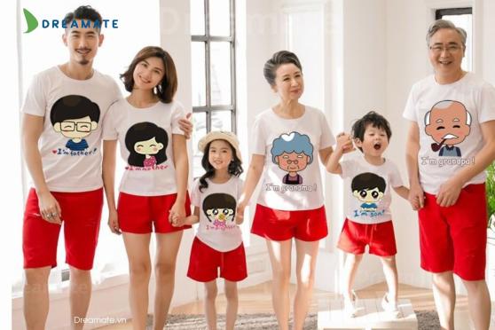 10+ mẫu áo đồng phục gia đình đẹp nhất 2025 