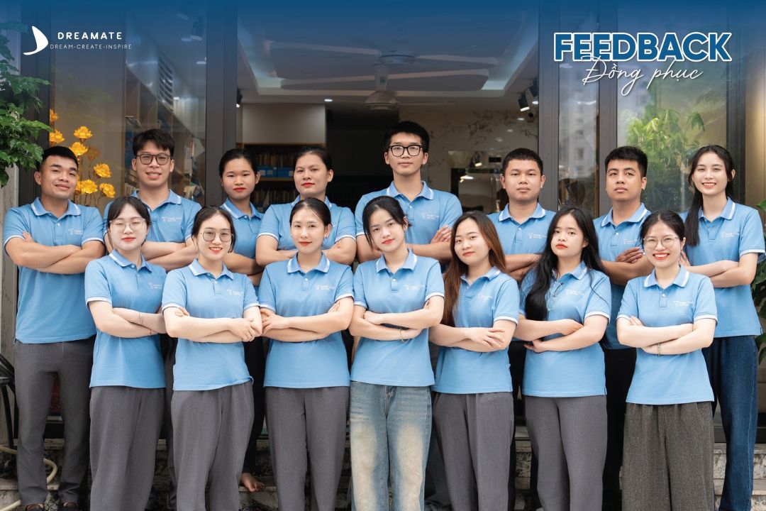 Lý do nên lựa chọn áo đồng phục màu xanh cho doanh nghiệp, đội nhóm